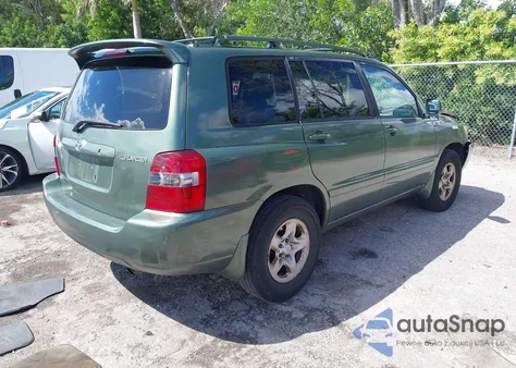 2007 Toyota Highlander from USA, damaged, VIN JTEGD21A970160311